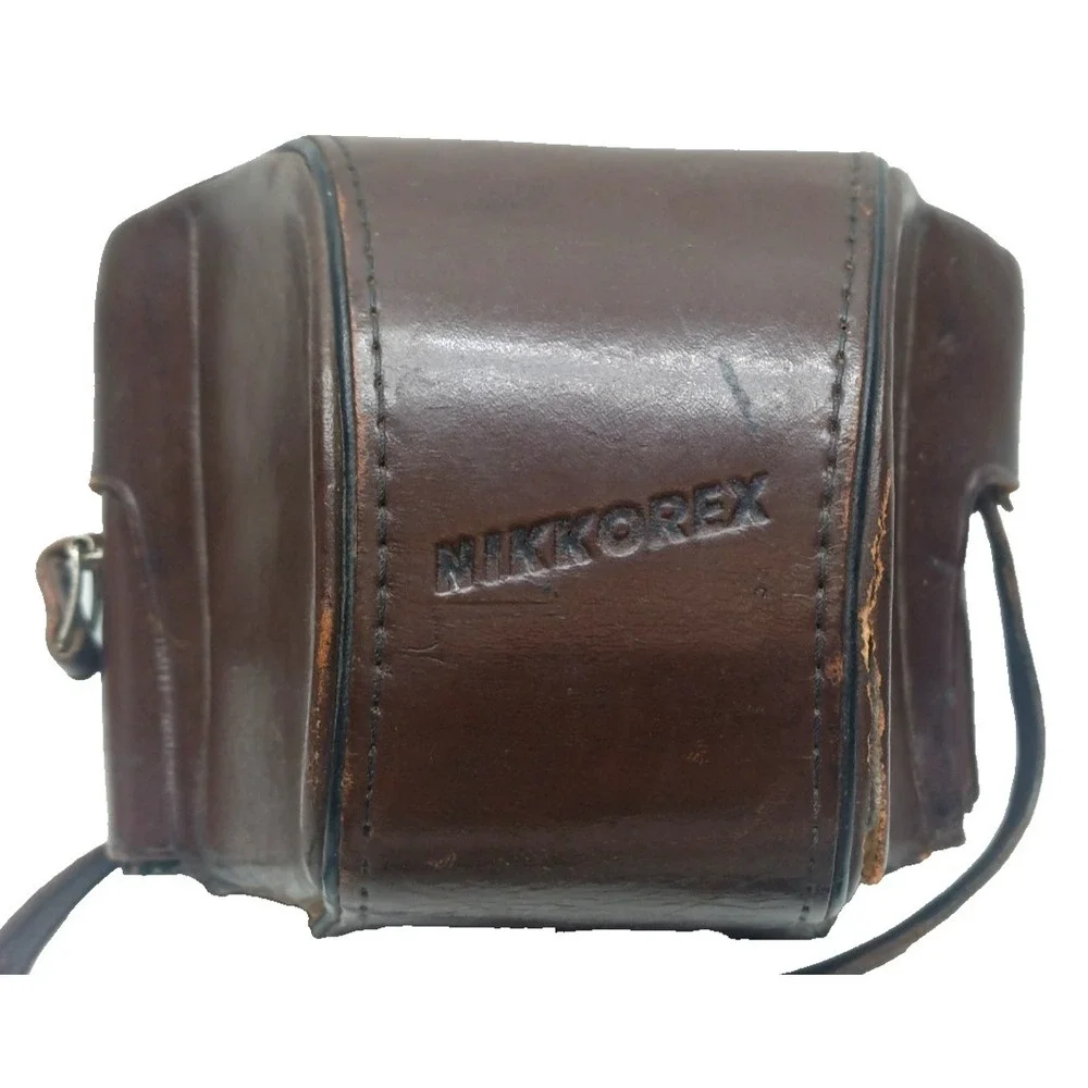 Nikon Nikkorex F Camera Mod.1 Selenium Camera Body, with‎ Leather Cover
